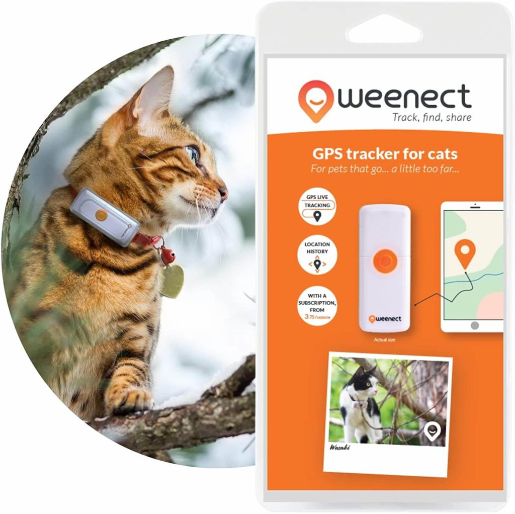 Localizador GPS para gato - Weenect